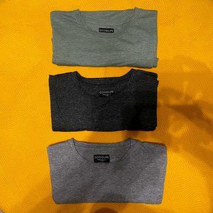 Goodlife Tri-Blend Scallop Crews - 3 pk!